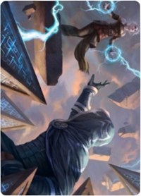 Nahiri's Binding Art Card [Zendikar Rising Art Series] Magic: The Gathering