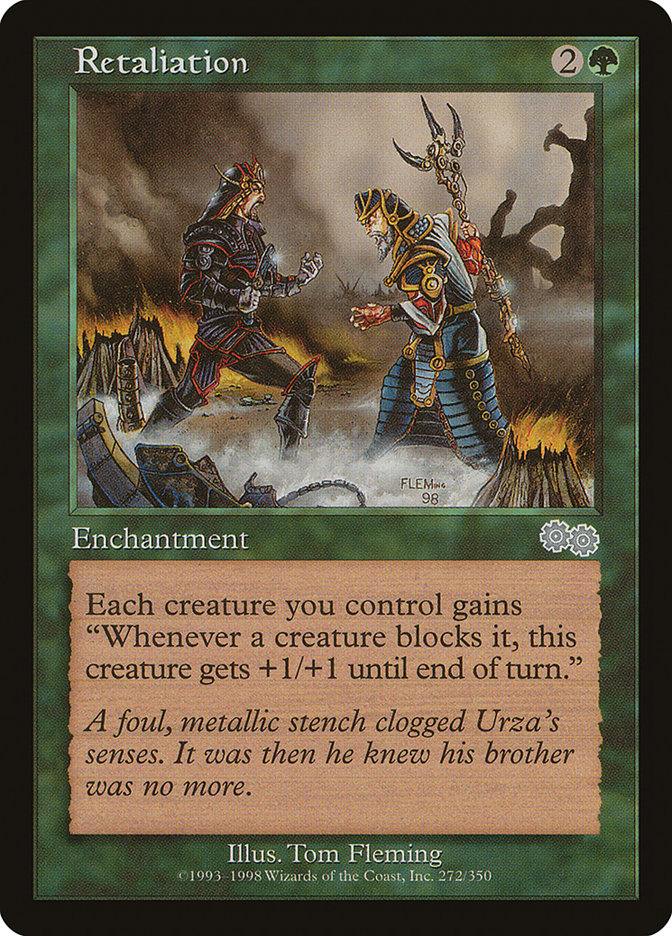 Retaliation [Urza's Saga] Magic: The Gathering