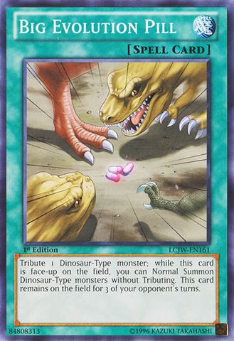 Big Evolution Pill [LCJW-EN161] Common Yu-Gi-Oh!