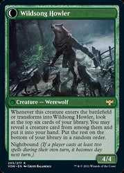 Howlpack Piper // Wildsong Howler [Innistrad: Crimson Vow] Magic: The Gathering