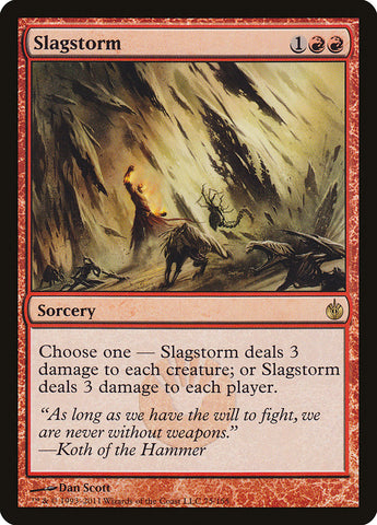 Slagstorm [Mirrodin Besieged] Magic: The Gathering
