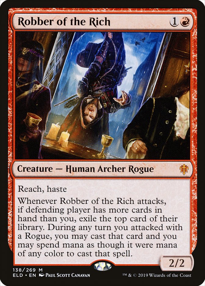 Robber of the Rich [Throne of Eldraine] Magic: The Gathering