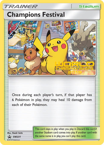 Champions Festival (SM231) (2019) [Sun & Moon: Black Star Promos] Pokémon