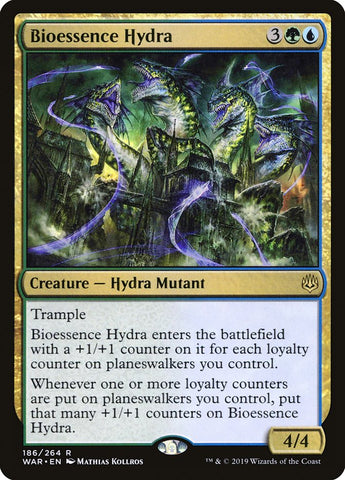 Bioessence Hydra [War of the Spark] Magic: The Gathering
