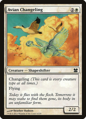 Avian Changeling [Modern Masters] Magic: The Gathering