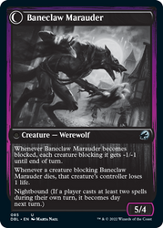 Baneblade Scoundrel // Baneclaw Marauder [Innistrad: Double Feature] Magic: The Gathering