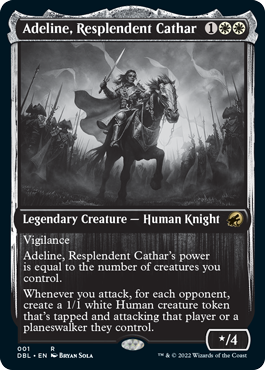 Adeline, Resplendent Cathar [Innistrad: Double Feature] Magic: The Gathering