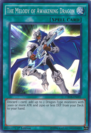 The Melody of Awakening Dragon [CROS-EN091] Super Rare Yu-Gi-Oh!