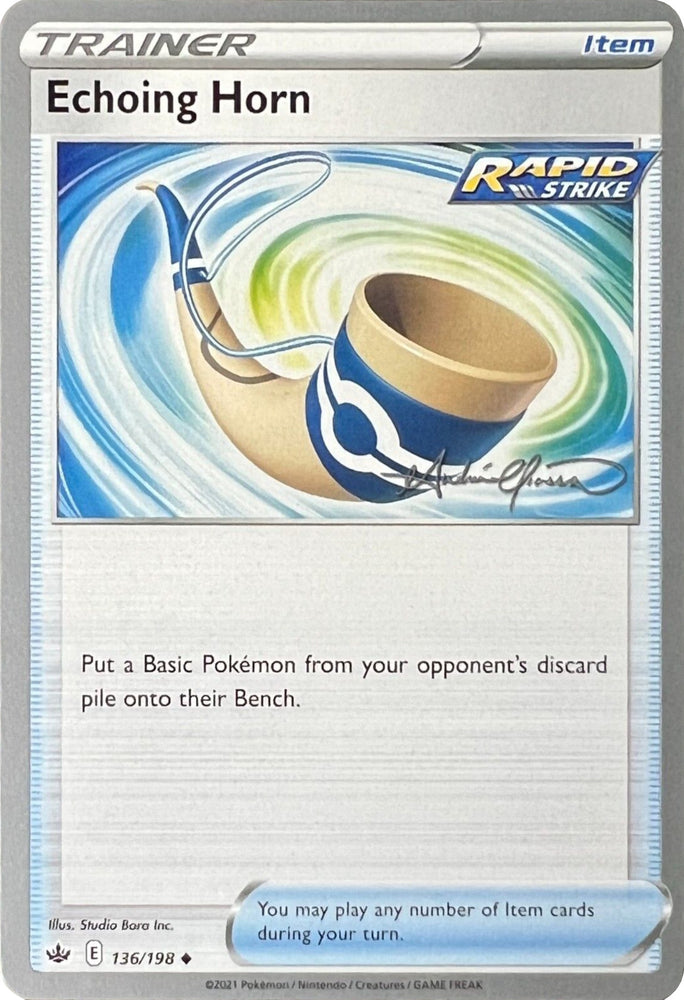 Echoing Horn (136/198) (The Shape of Mew - Andre Chiasson) [World Championships 2022] Pokémon