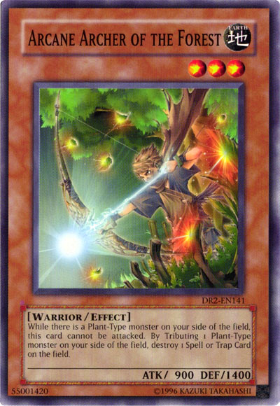 Arcane Archer of the Forest [DR2-EN141] Common Yu-Gi-Oh!