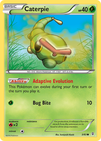 Caterpie (3/83) [XY: Generations] Pokémon