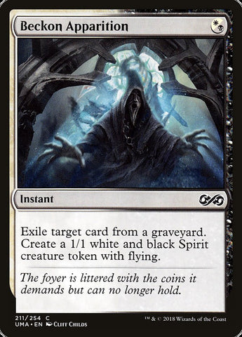 Beckon Apparition [Ultimate Masters] Magic: The Gathering