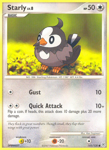 Starly (101/130) [Diamond & Pearl: Base Set] Pokémon