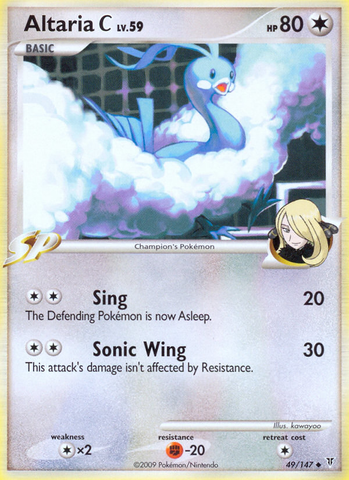 Altaria C (49/147) [Platinum: Supreme Victors] Pokémon