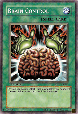 Brain Control [SDDE-EN027] Common Yu-Gi-Oh!