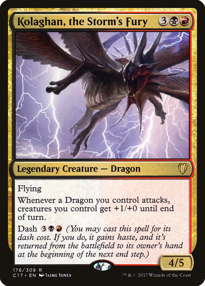 Kolaghan, the Storm's Fury [Commander 2017] Magic: The Gathering