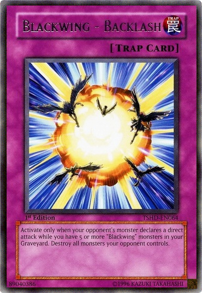 Blackwing - Backlash [TSHD-EN064] Rare Yu-Gi-Oh!