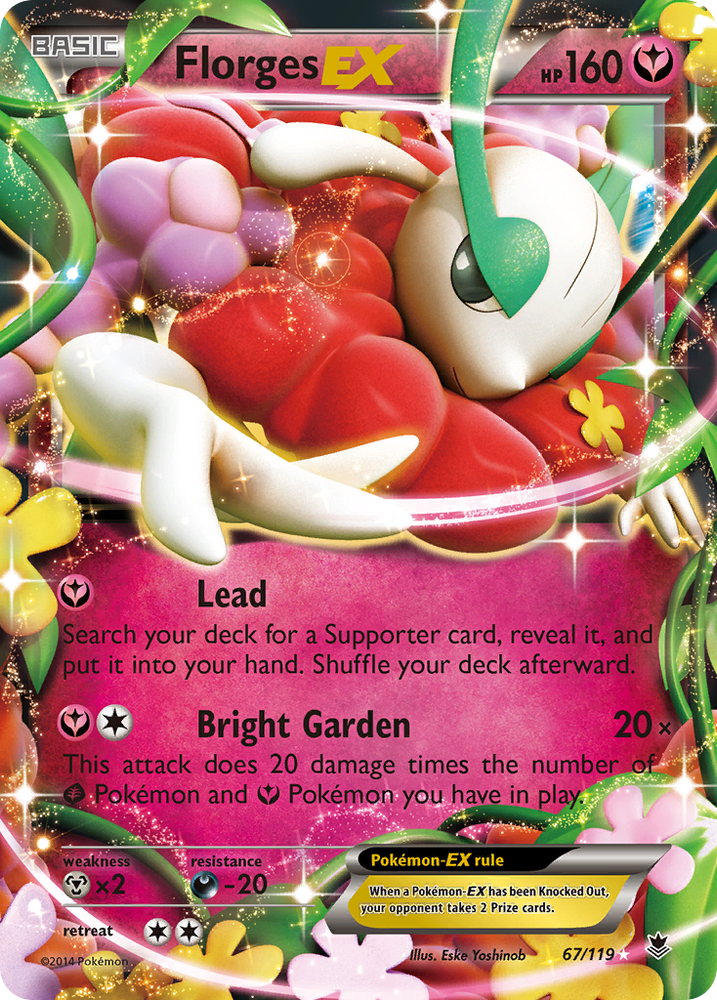 Florges EX (67/119) [XY: Phantom Forces] Pokémon