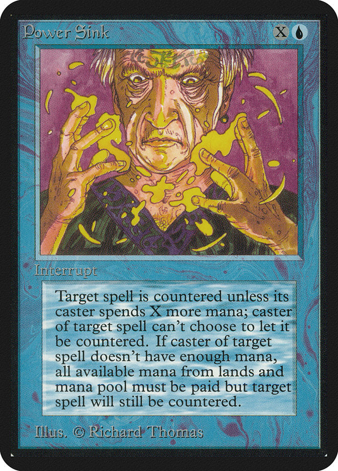 Power Sink [Alpha Edition] Magic: The Gathering
