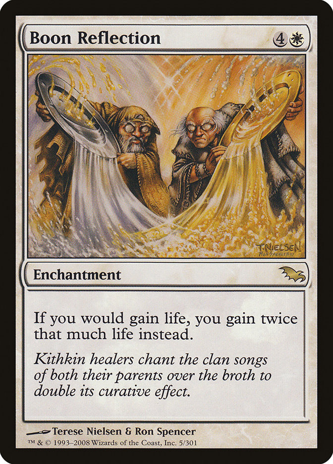 Boon Reflection [Shadowmoor] Magic: The Gathering