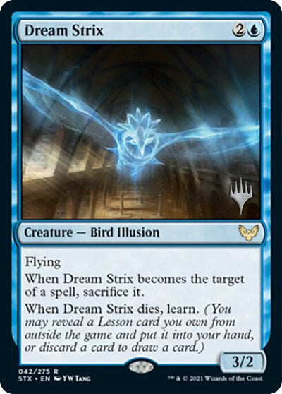Dream Strix (Promo Pack) [Strixhaven: School of Mages Promos] Magic: The Gathering