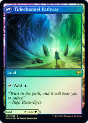 Barkchannel Pathway // Tidechannel Pathway [Kaldheim Prerelease Promos] Magic: The Gathering