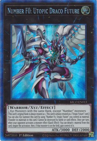 Number F0: Utopic Draco Future (Collector's Rare) [KICO-EN013] Collector's Rare Yu-Gi-Oh!