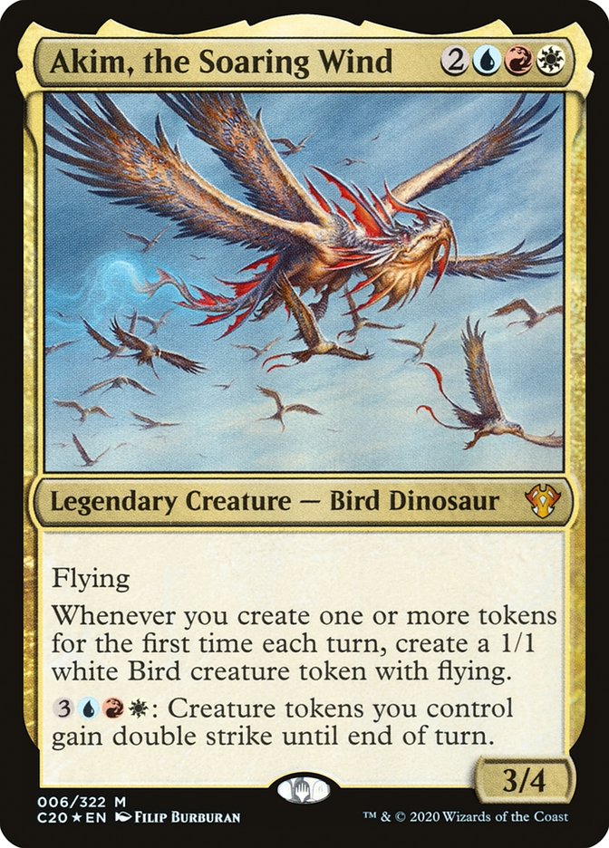 Akim, the Soaring Wind [Commander 2020] Magic: The Gathering