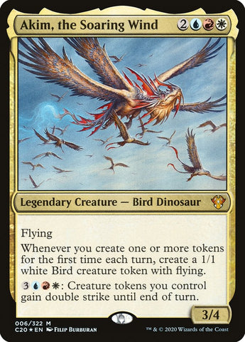 Akim, the Soaring Wind [Commander 2020] Magic: The Gathering