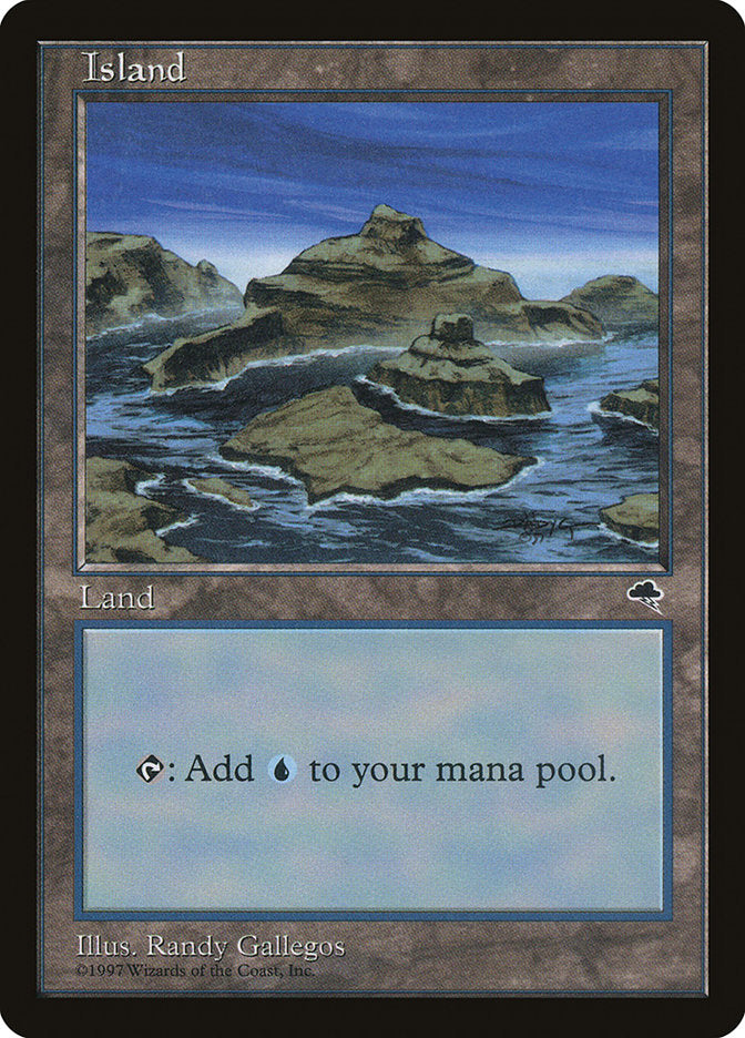 Island (338) [Tempest] Magic: The Gathering