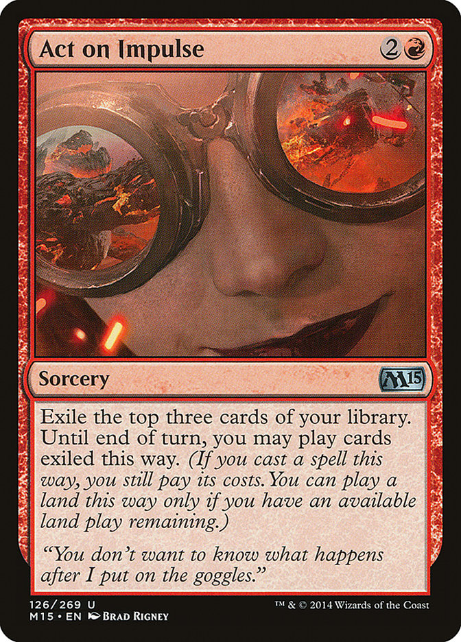 Act on Impulse [Magic 2015] Magic: The Gathering