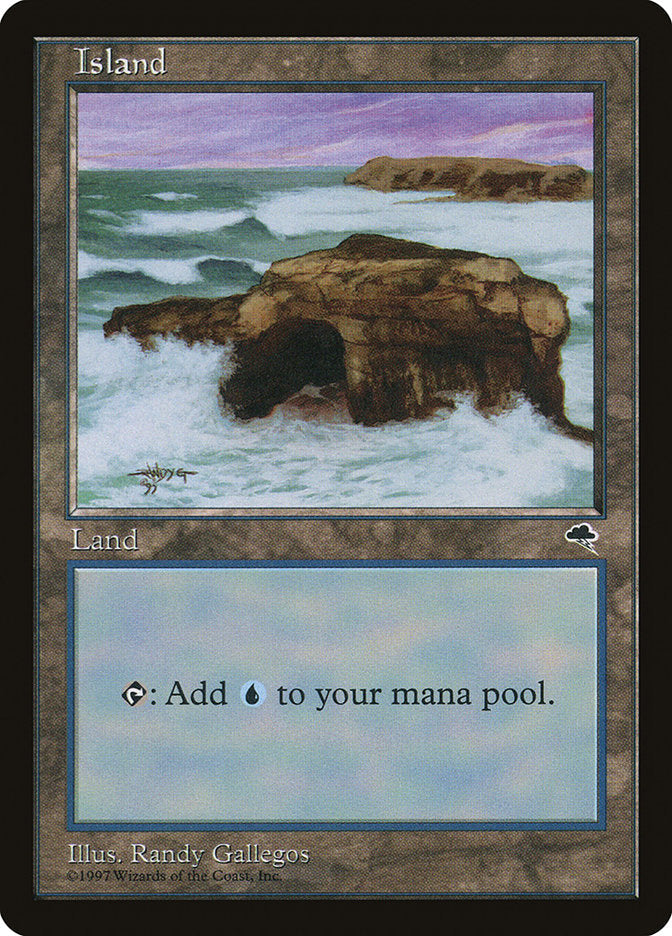 Island (336) [Tempest] Magic: The Gathering