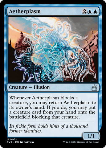 Aetherplasm [Ravnica Remastered] Magic: The Gathering