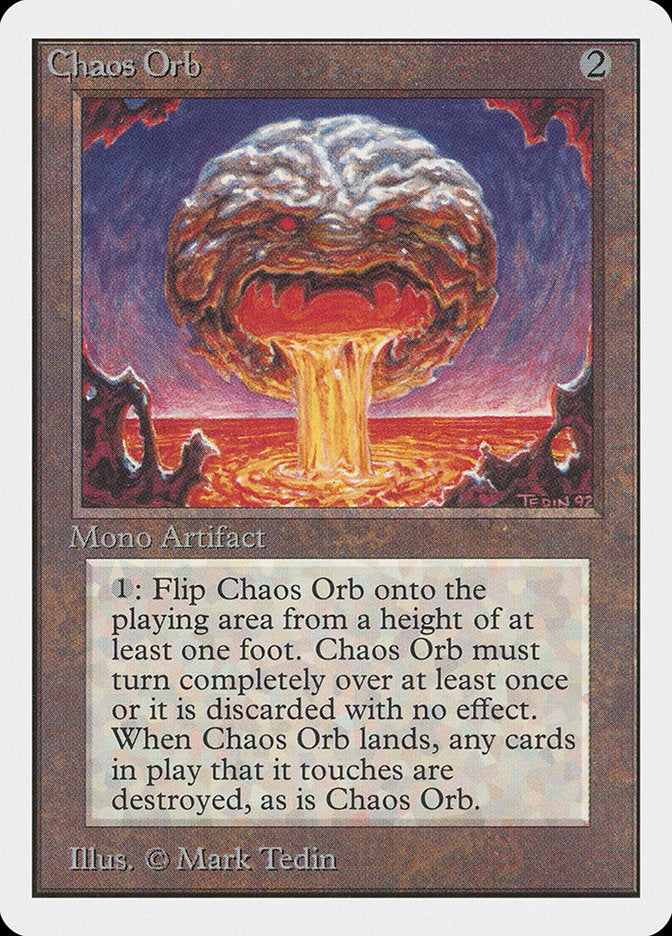 Chaos Orb [Unlimited Edition] Magic: The Gathering