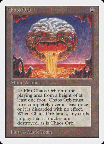 Chaos Orb [Unlimited Edition] Magic: The Gathering