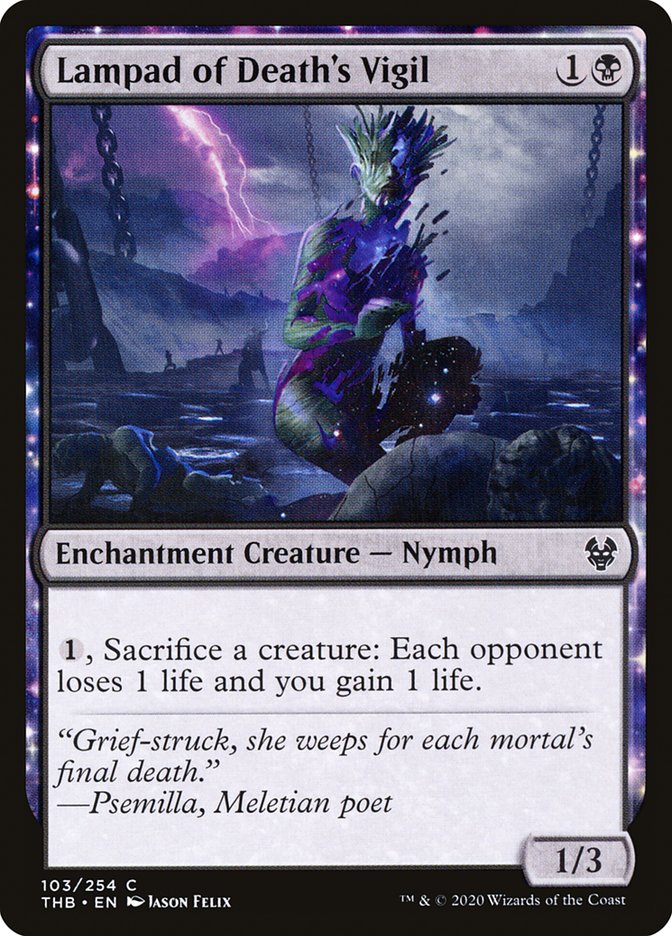 Lampad of Death's Vigil [Theros Beyond Death] Magic: The Gathering