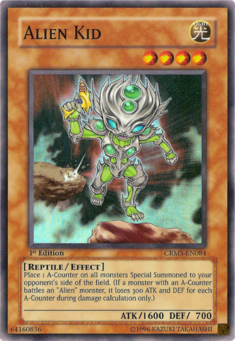 Alien Kid [CRMS-EN084] Super Rare Yu-Gi-Oh!
