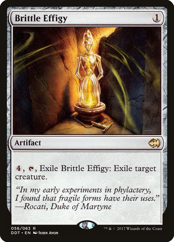 Brittle Effigy [Duel Decks: Merfolk vs. Goblins] Magic: The Gathering