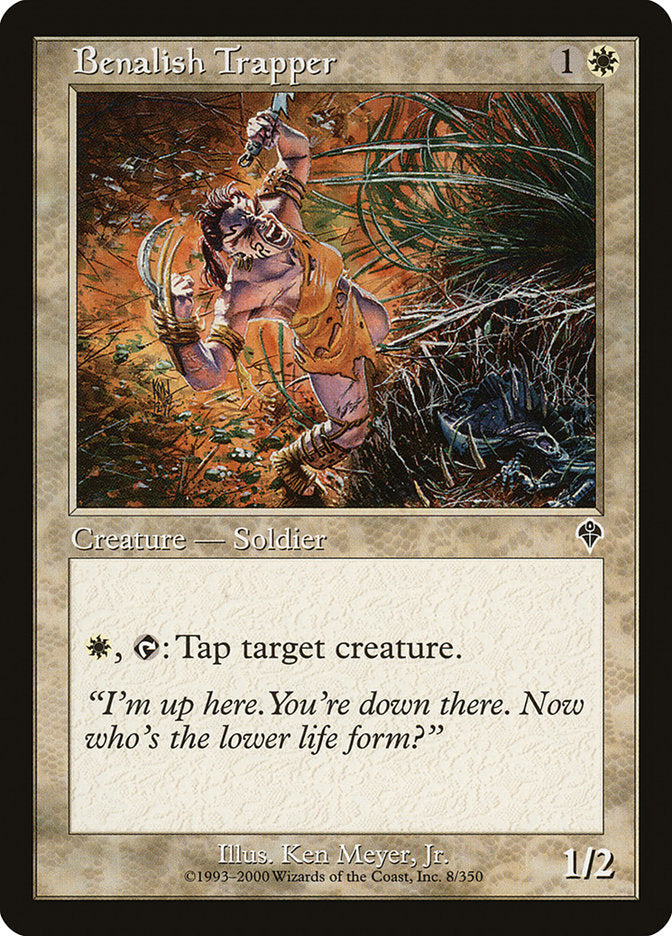 Benalish Trapper [Invasion] Magic: The Gathering