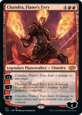 Chandra, Flame's Fury [Jumpstart 2022] Magic: The Gathering