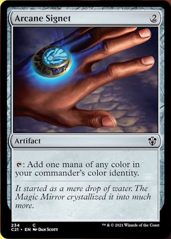 Arcane Signet [Commander 2021] Magic: The Gathering
