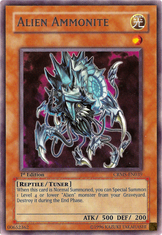 Alien Ammonite [CRMS-EN039] Rare Yu-Gi-Oh!