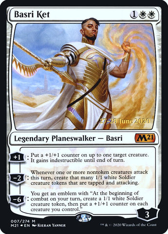 Basri Ket [Core Set 2021 Prerelease Promos] Magic: The Gathering