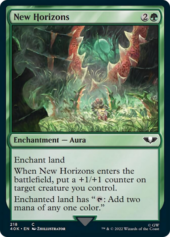 New Horizons [Warhammer 40,000] Magic: The Gathering
