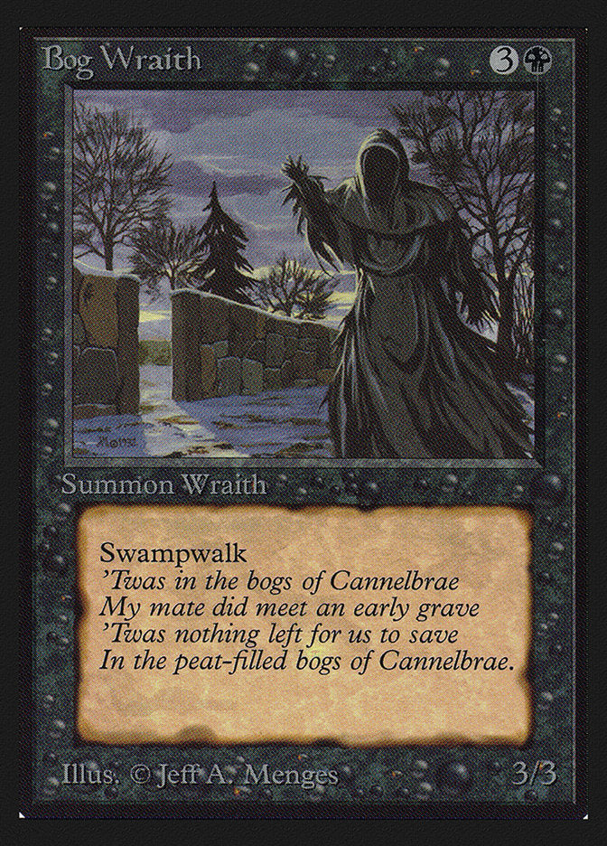 Bog Wraith [Collectors' Edition] Magic: The Gathering