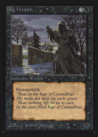 Bog Wraith [Collectors' Edition] Magic: The Gathering