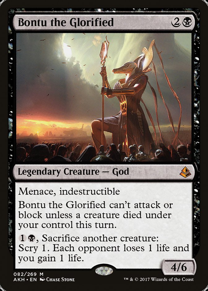 Bontu the Glorified [Amonkhet] Magic: The Gathering