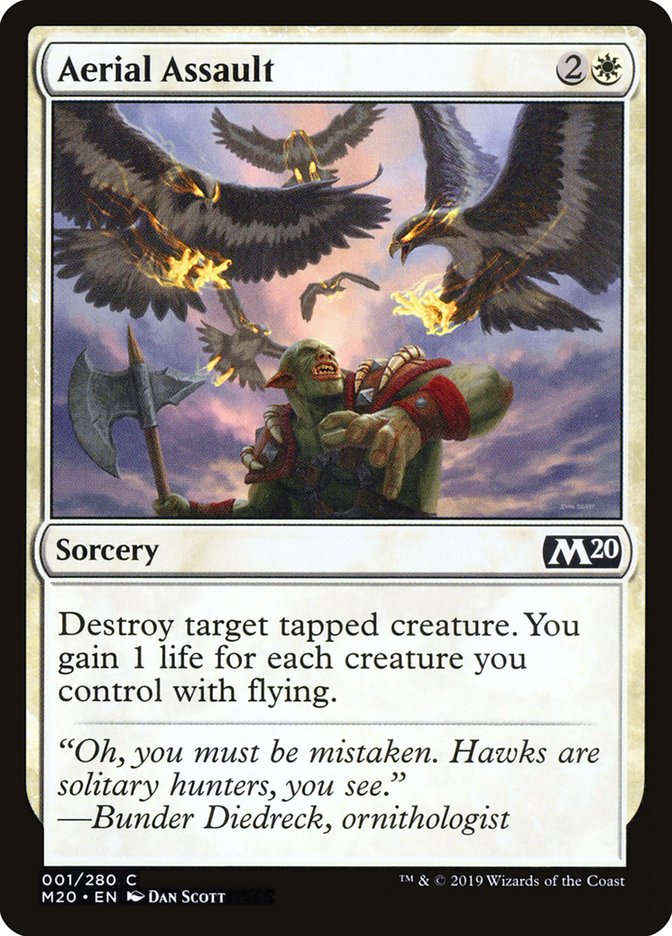 Aerial Assault [Core Set 2020] Magic: The Gathering