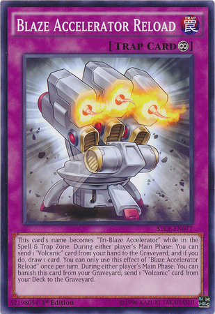 Blaze Accelerator Reload [SECE-EN077] Common Yu-Gi-Oh!