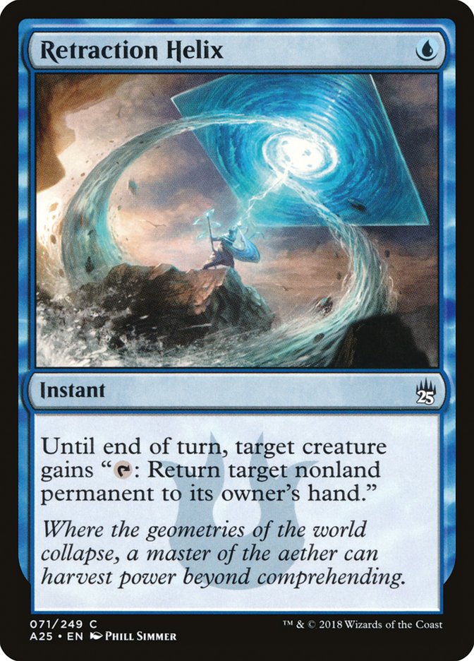 Retraction Helix [Masters 25] Magic: The Gathering